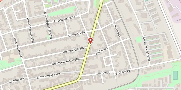 Karte der Umgebung von Hauptstraße 286, 67067 Ludwigshafen am Rhein