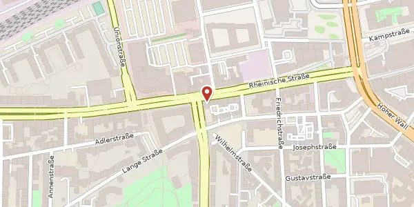 Karte der Umgebung von Rheinische Str. 38, 44137 Dortmund