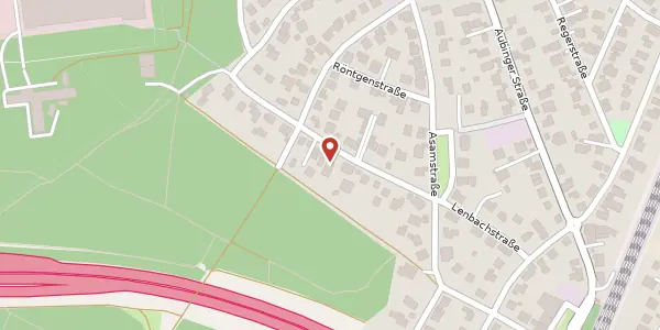 Karte der Umgebung von Sämannstr. 9, 82166 Gräfelfing