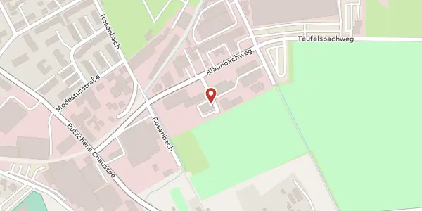 Karte der Umgebung von Alaunbachweg 19, 53229 Bonn