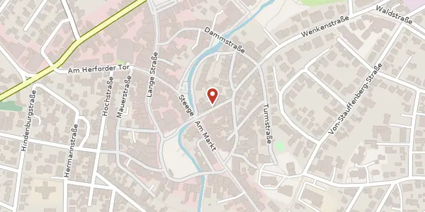 Karte der Umgebung von Wenkenstr. 9, 32105 Bad Salzuflen