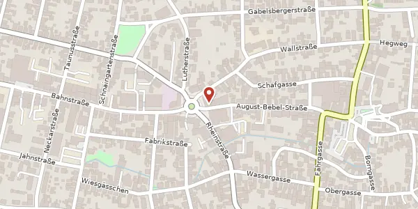 Karte der Umgebung von August-Bebel-Str. 29, 63225 Langen