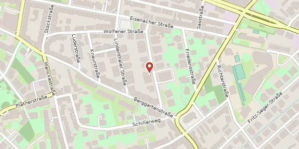 Karte der Umgebung von Schorlemmerstraße 5, 04155 Leipzig