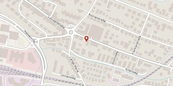 Karte der Umgebung von Frankfurter Landstr. 8, 61352 Bad Homburg