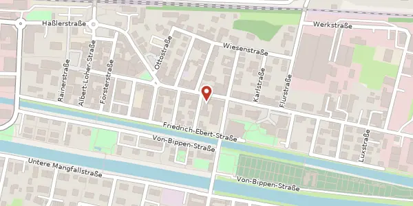 Karte der Umgebung von Rosenheimer Str. 28, 83059 Kolbermoor