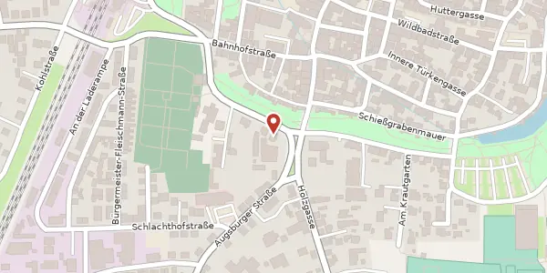 Karte der Umgebung von Südliche Ringstraße 14, 91781 Weißenburg