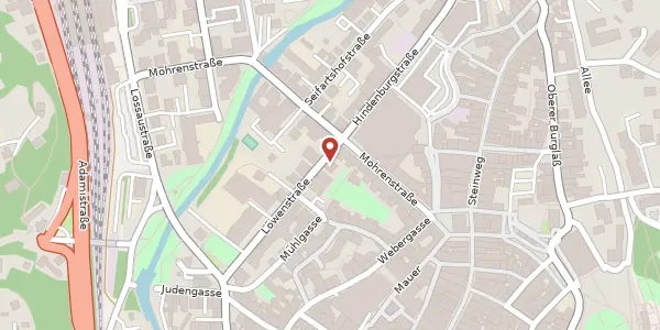 Karte der Umgebung von Löwenstraße 13, 96450 Coburg