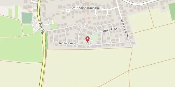 Karte der Umgebung von In der Lieth 36, 55296 Harxheim