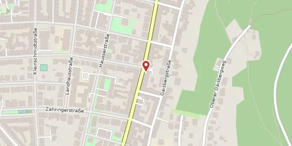 Karte der Umgebung von Rohrbacher Straße 57, 69115 Heidelberg