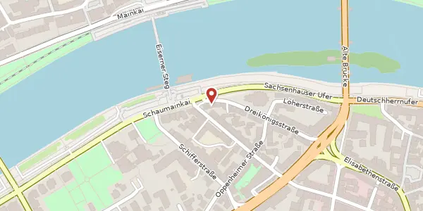 Karte der Umgebung von Färberstraße 77, 60594 Frankfurt