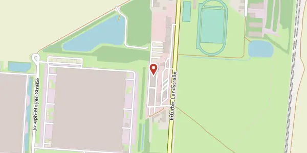 Karte der Umgebung von Erfurter Landstraße 50A, 99095 Erfurt OT Stotternheim
