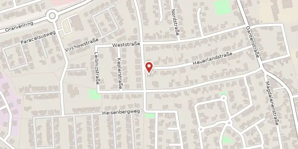 Karte der Umgebung von Heuerlandstr. 33, 48565 Steinfurt