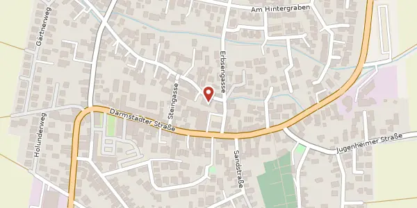 Karte der Umgebung von Bachgasse 3, 64404 Bickenbach