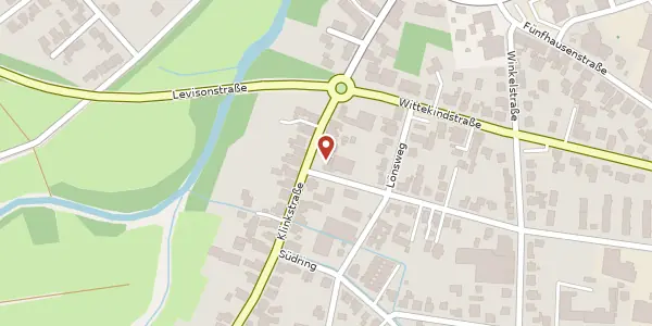 Karte der Umgebung von Klinkstr. 37, 32257 Bünde