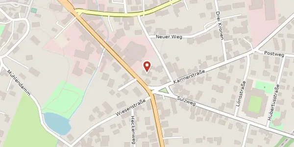 Karte der Umgebung von Celler Straße 17, 29303 Bergen