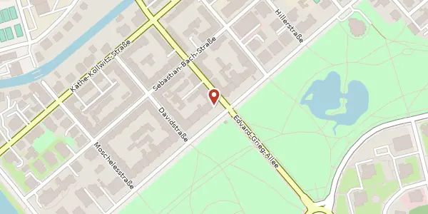 Karte der Umgebung von Ferdinand-Lassalle-Straße 9, 04109 Leipzig