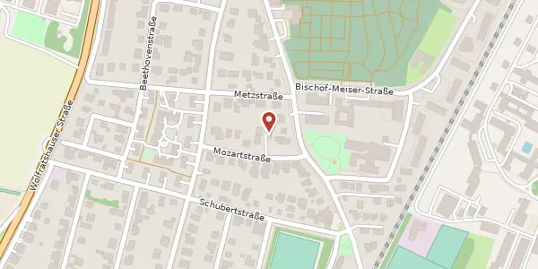 Karte der Umgebung von Mozartstr. 4, 82049 Pullach