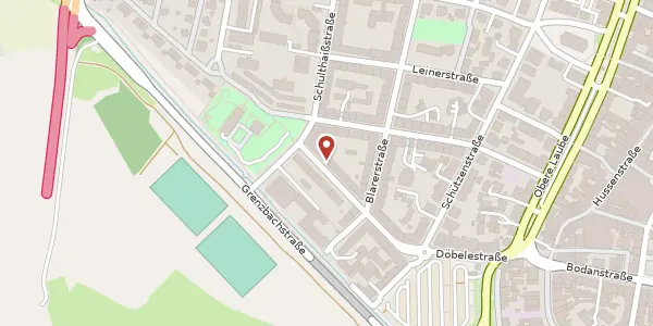 Karte der Umgebung von Döbelestraße 38, 78462 Konstanz
