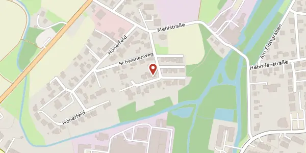 Karte der Umgebung von Tümmlerweg 10, 33729 Bielefeld