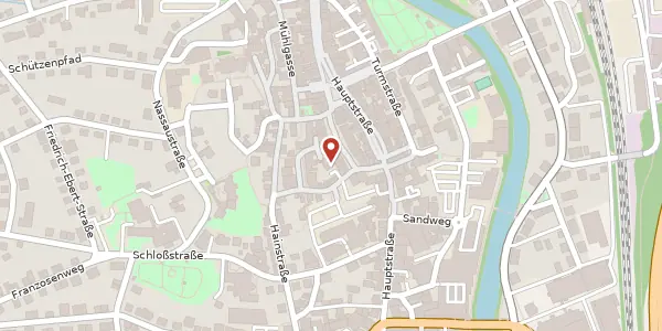 Karte der Umgebung von Kornmarkt 24, 35745 Herborn