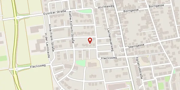 Karte der Umgebung von Nelly-Sachs-Str. 22, 64347 Griesheim