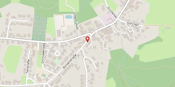 Karte der Umgebung von Börsenstr. 129, 42657 Solingen