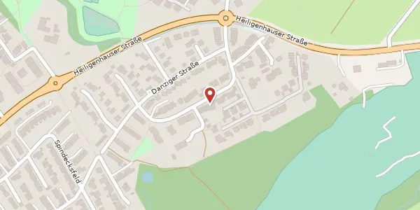 Karte der Umgebung von Beuthener Str. 28, 40883 Ratingen
