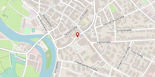 Karte der Umgebung von Gerberstraße 1, 71665 Vaihingen/Enz