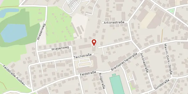 Karte der Umgebung von Ringstraße 116, 18528 Bergen/Rügen