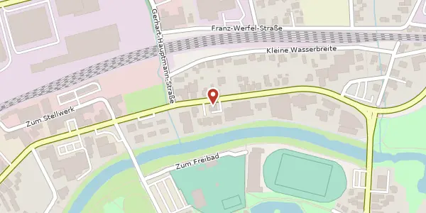 Karte der Umgebung von Wasserbreite 78, 32257 Bünde