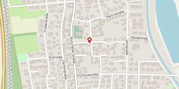 Karte der Umgebung von Pfarrer-Volz-Str. 13, 85107 Baar-Ebenhausen