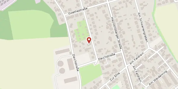 Karte der Umgebung von Stählfeldstraße 32, 39175 Biederitz