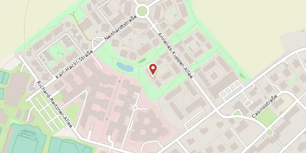 Karte der Umgebung von Annelies-Kupper-Allee 9, 85540 Haar