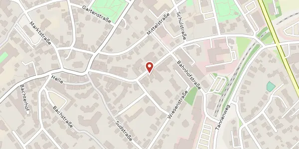 Karte der Umgebung von Frankfurter Str. 32, 58553 Halver