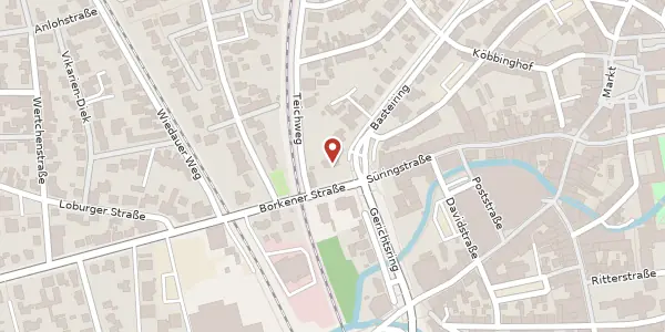 Karte der Umgebung von Borkener Str. 2, 48653 Coesfeld