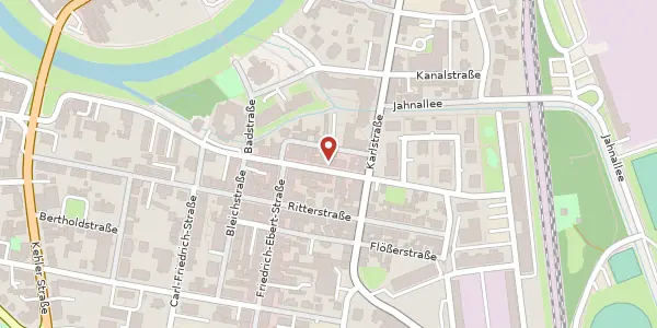 Karte der Umgebung von Josefstraße 13, 76437 Rastatt