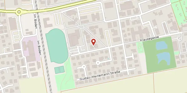 Karte der Umgebung von Ludwig-Erhard-Str. 5, 35440 Linden