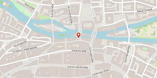 Karte der Umgebung von Kaiserstr. 12-14, 90403 Nürnberg