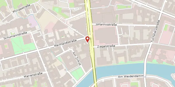 Karte der Umgebung von Friedrichstraße 133, 10117 Berlin