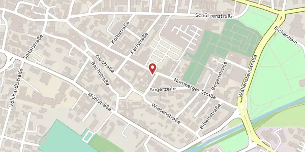 Karte der Umgebung von Nürnberger Str. 30, 90513 Zirndorf