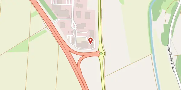 Karte der Umgebung von Berblingerstraße 31, 88471 Laupheim