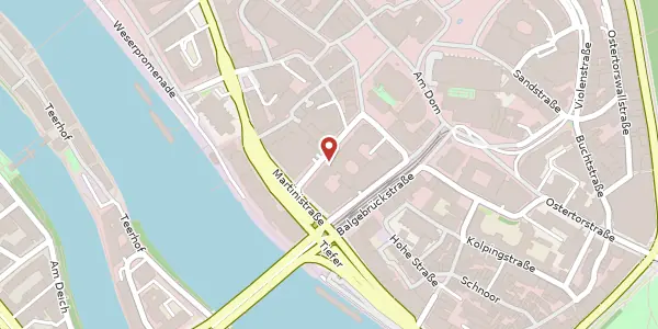 Karte der Umgebung von Wachtstr. 17, 28195 Bremen