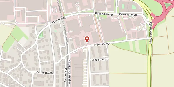 Karte der Umgebung von Meisenweg 15, 70771 Leinfelden-Echterdingen
