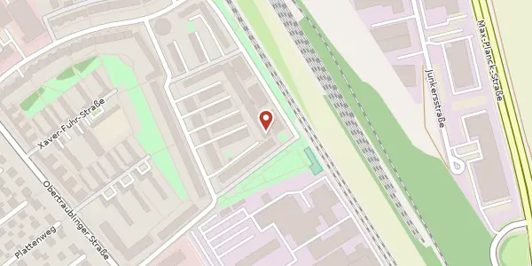 Karte der Umgebung von Alfons-Goppel-Str. 29, 93055 Regensburg