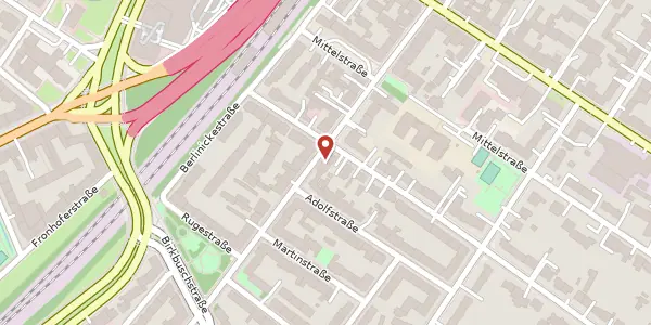 Karte der Umgebung von Schützenstraße 44, 12165 Berlin