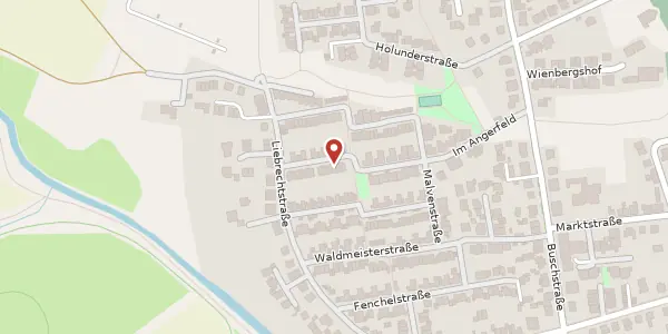 Karte der Umgebung von Im Angerfeld 4d, 47445 Moers