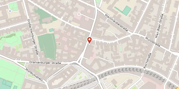 Karte der Umgebung von Rosenthaler Straße 46/47, 10178 Berlin
