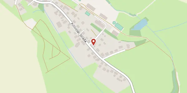 Karte der Umgebung von Pillnitzer Straße 40, 01328 Dresden