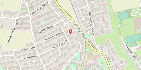 Karte der Umgebung von Bajuwarenstr. 2 b, 85567 Grafing