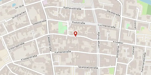 Karte der Umgebung von Fleischhauer Str. 10, 59555 Lippstadt